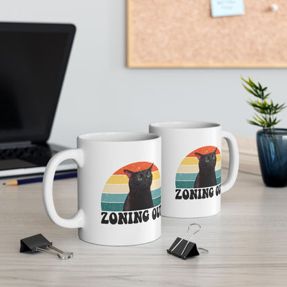 Cat Zoning Out Mug