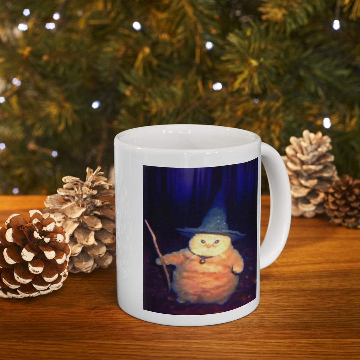 Wizard Cat Weird Mug
