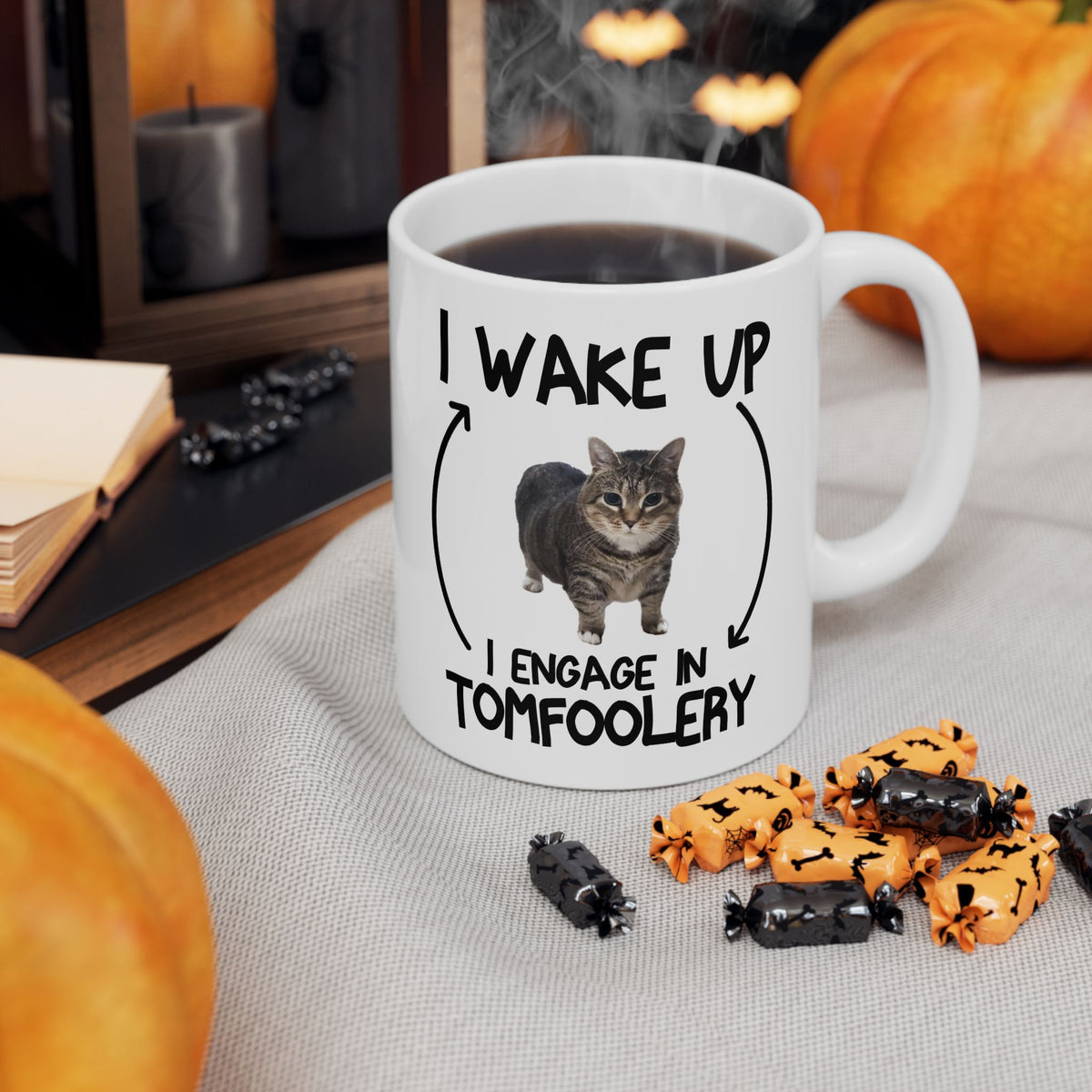 I Wake Up I Engage In Tomfoolery Mug