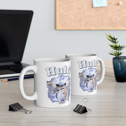 Huh Cat Meme Mug