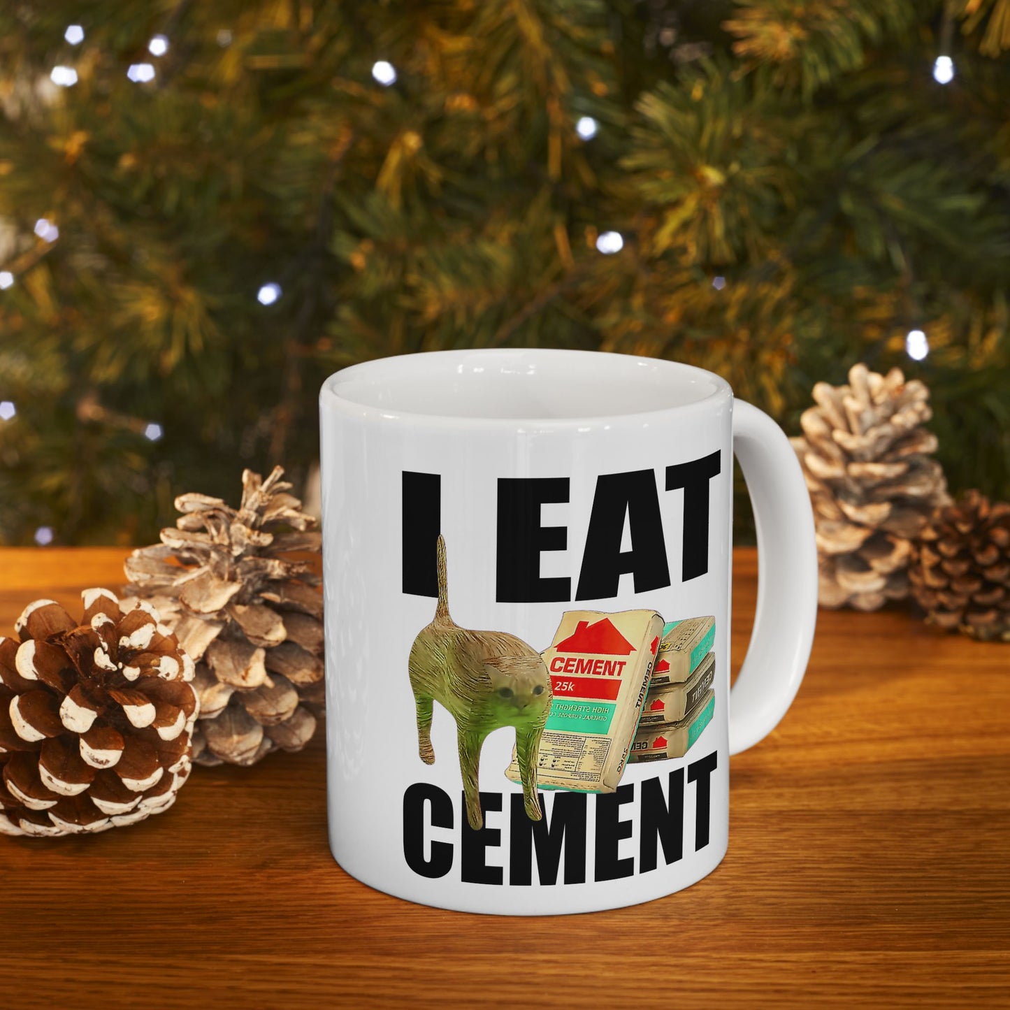 I Eat Cement Mug