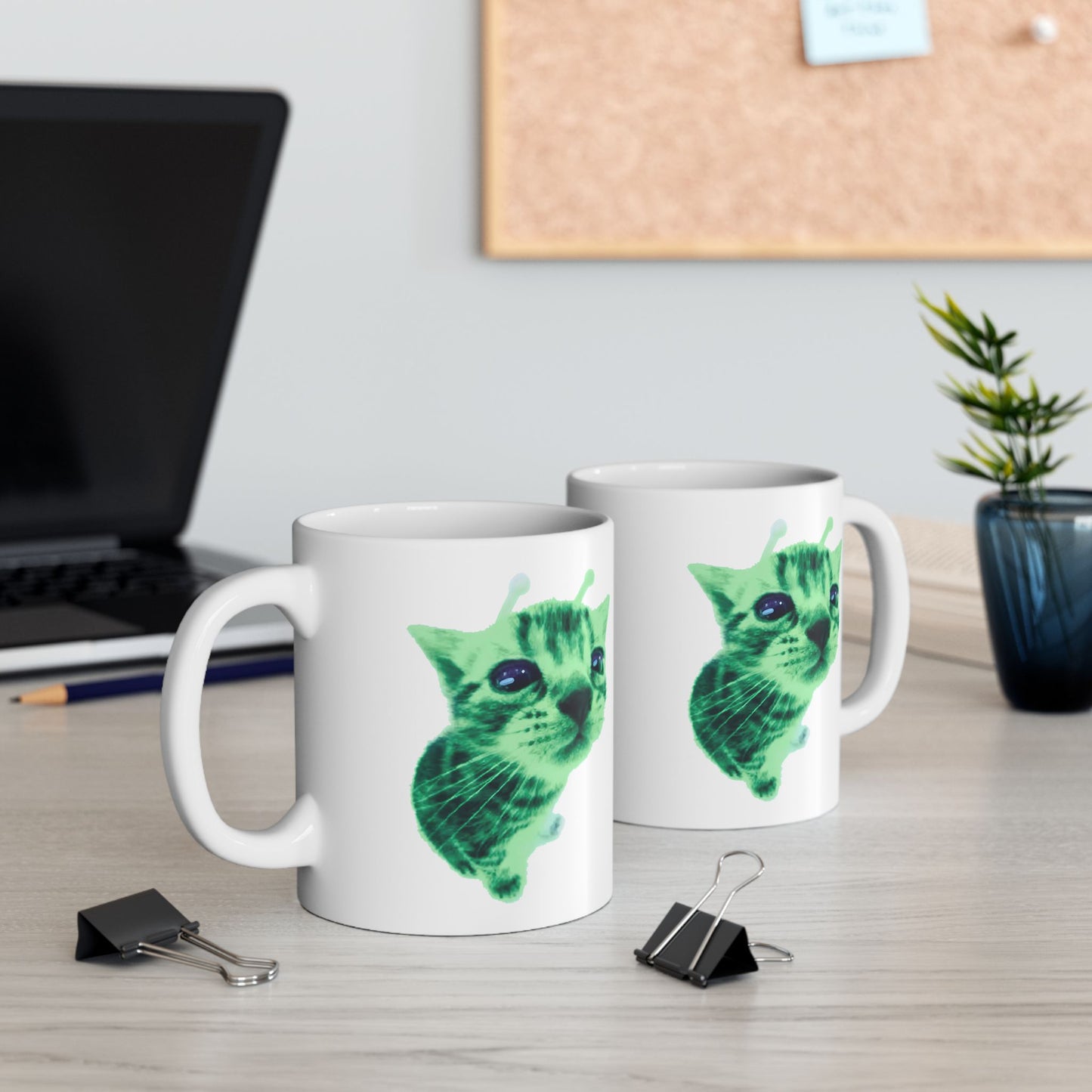 Gnarp Cat Alien Mug