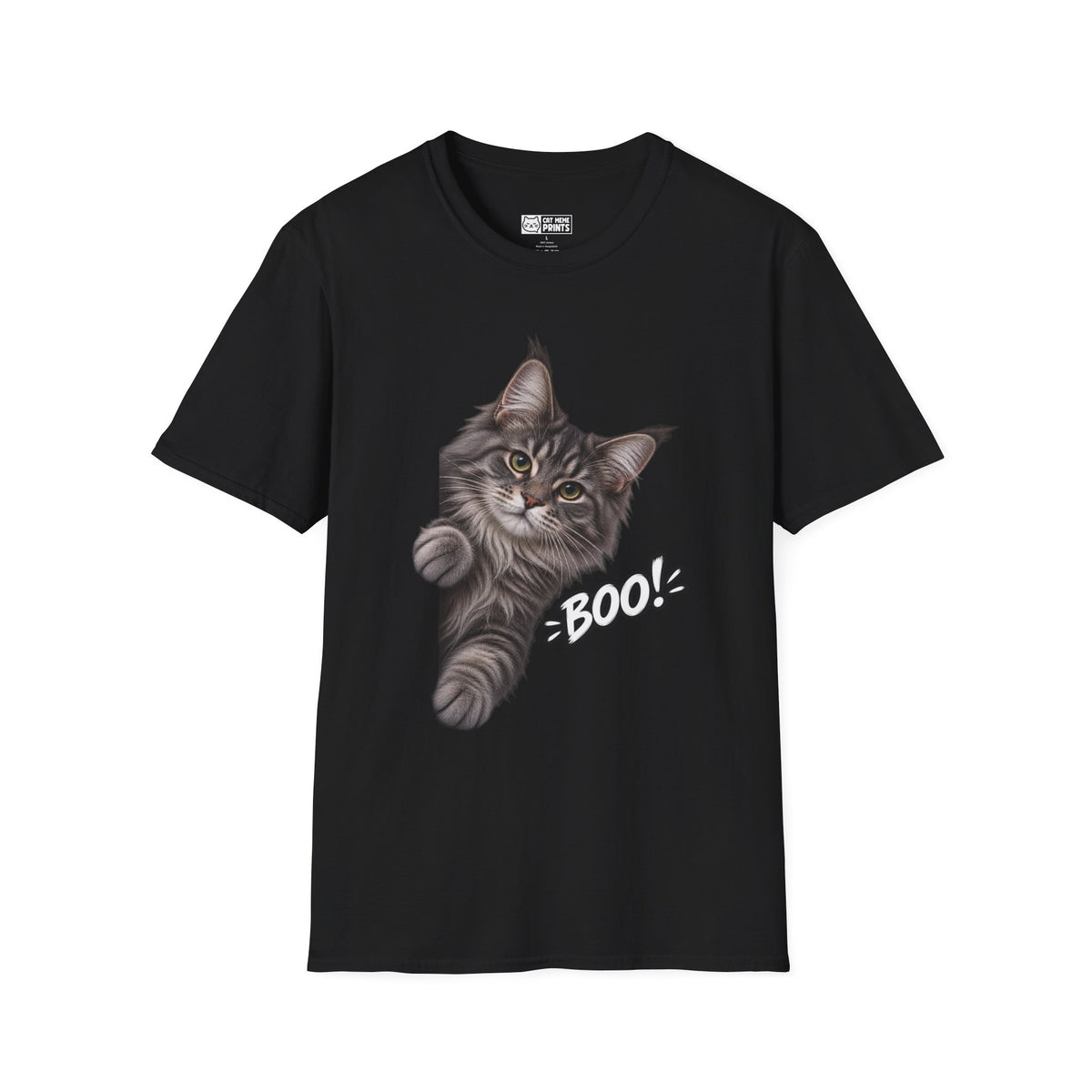 Maine Coon Cat Boo T-Shirt