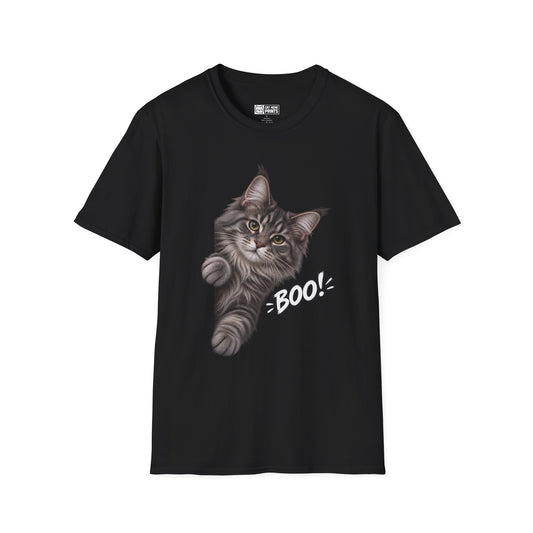 Maine Coon Cat Boo T-Shirt