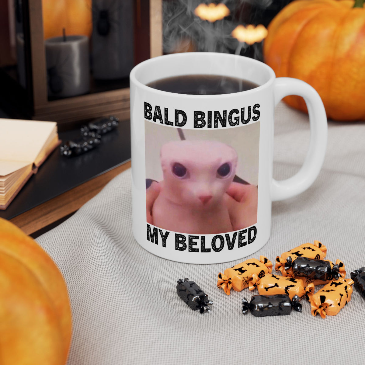 Bald Bingus My Beloved Mug
