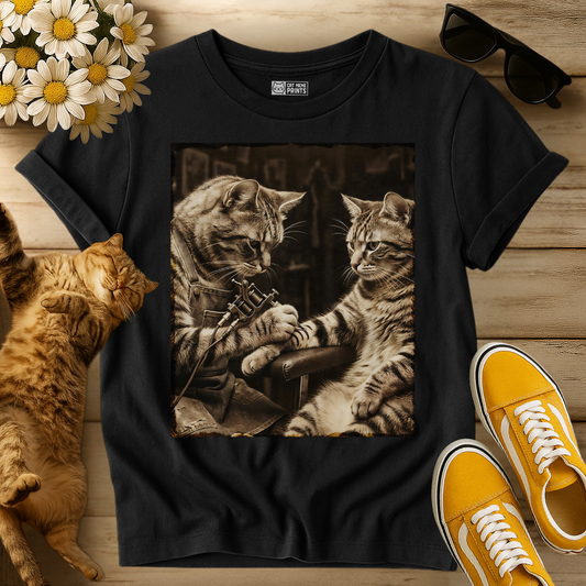Cat Tattooing T-Shirt