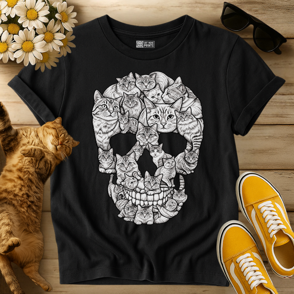 Cats Skull T-Shirt