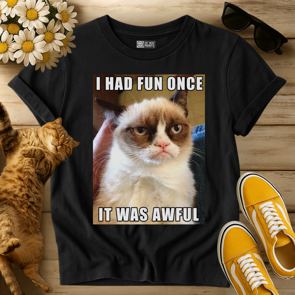 I Had Fun Once It Was Awful T-Shirt