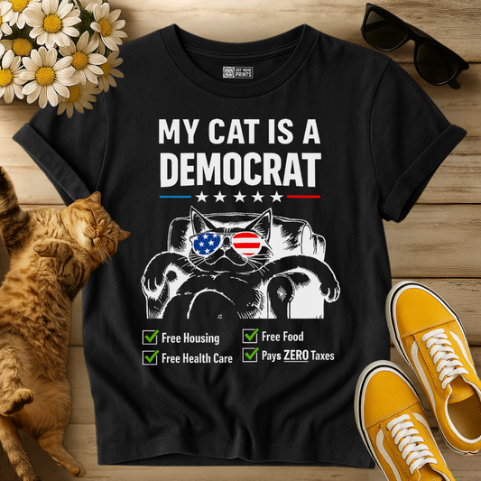 My Cat is A Democrat T-Shirt