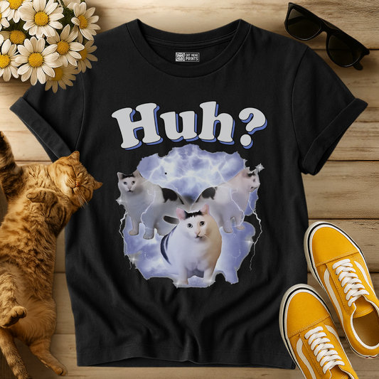 Huh Cat Meme T-Shirt