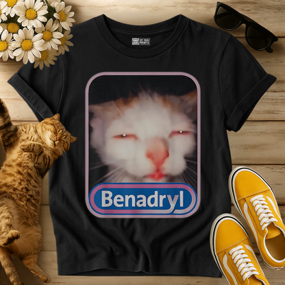 Benadryl Cat T-Shirt