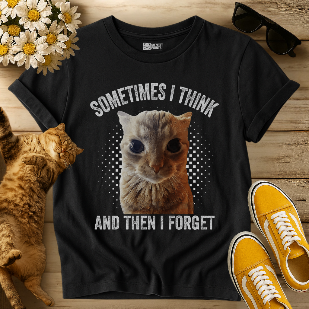 Sometimes I Think And Then I Forget T-Shirt