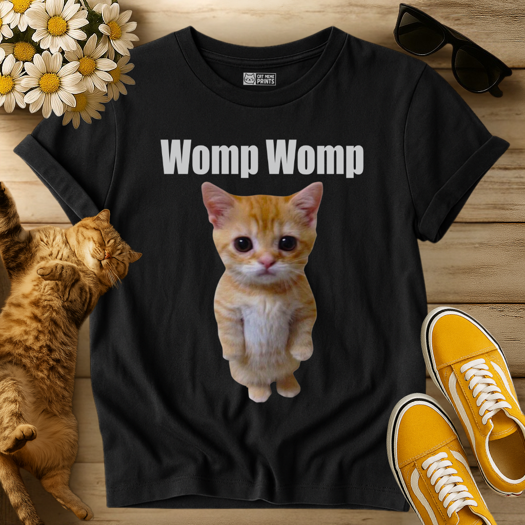 Womp Womp Cat Sad T-Shirt