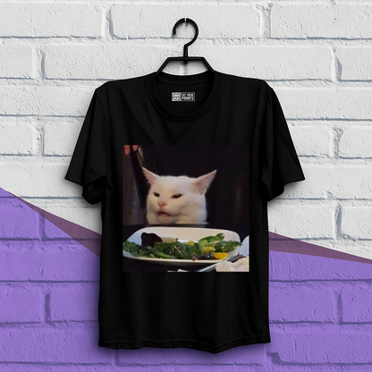 Cat at the Dinner Table T-Shirt