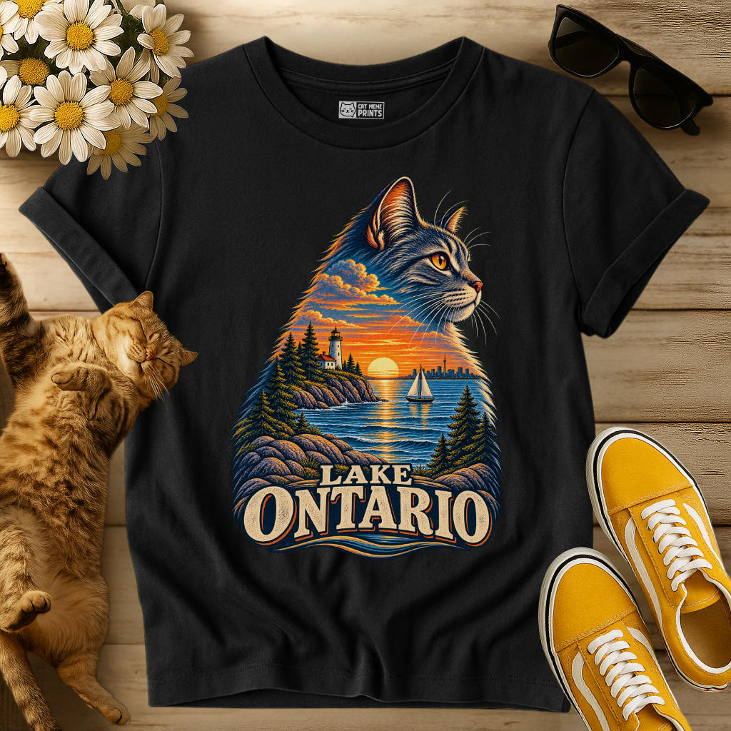 Lake Ontario Kitty T-Shirt
