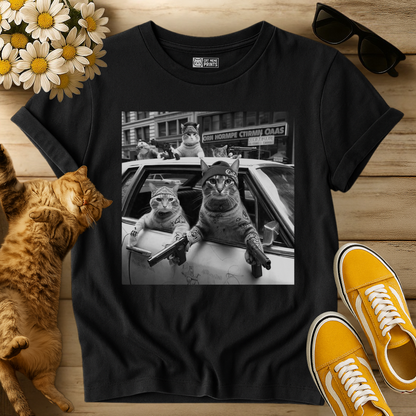 Gangster Cats Street T-Shirt
