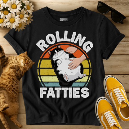 Cat Rolling Fatties T-Shirt
