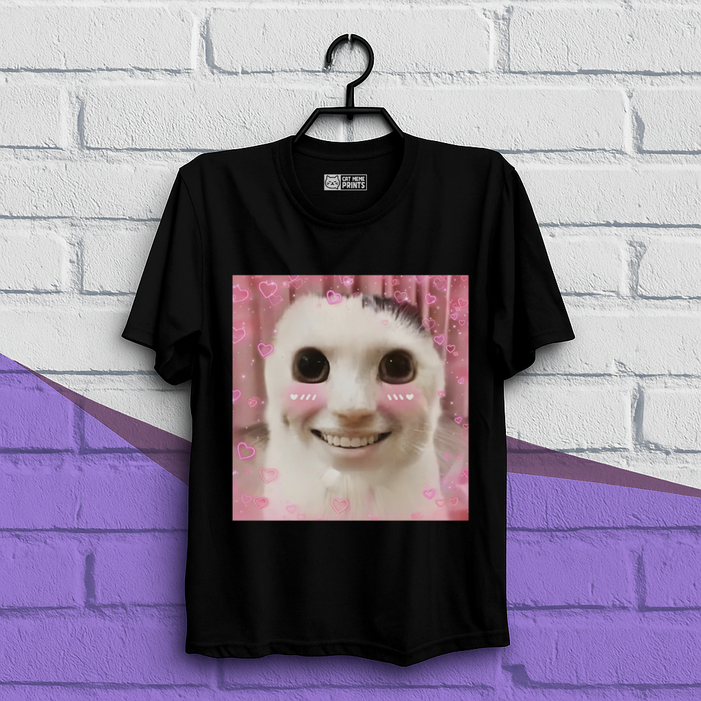 Goofy ahh Cat Meme T-Shirt