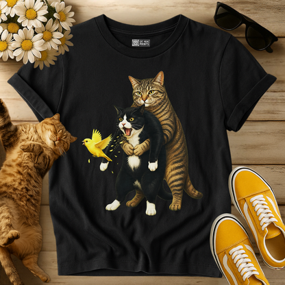 Cat Heimlich Maneuver T-Shirt