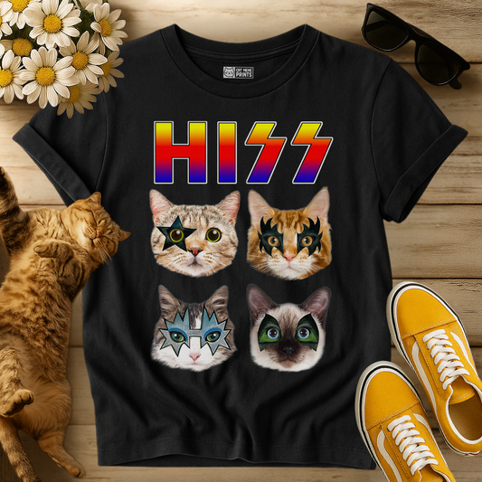 Hiss Cats Rock T-Shirt