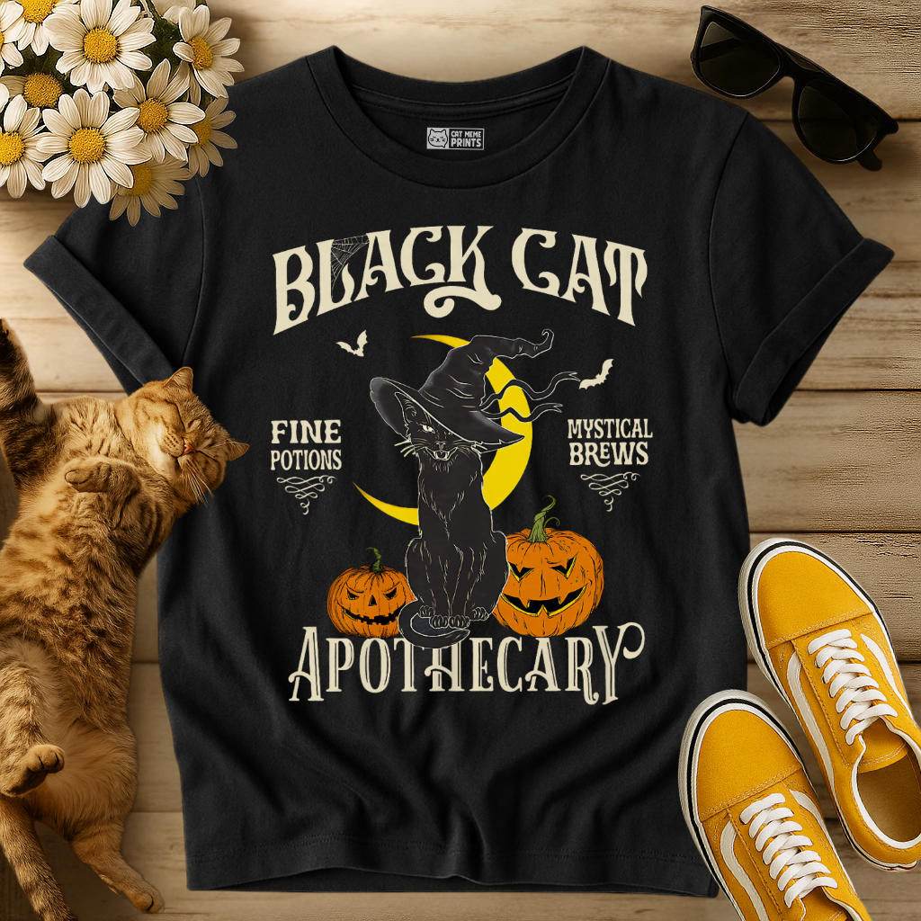 Black Cat Apothecary T-Shirt