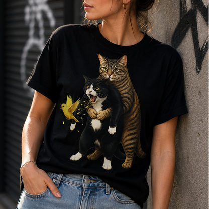 Cat Heimlich Maneuver T-Shirt