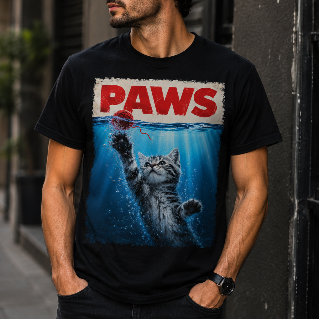 Paws Cat T-Shirt
