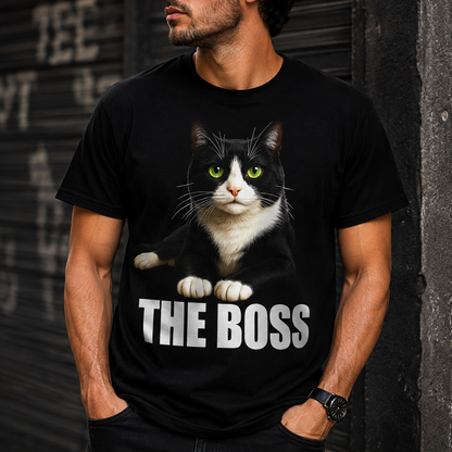 Cat is The Boss T-Shirt