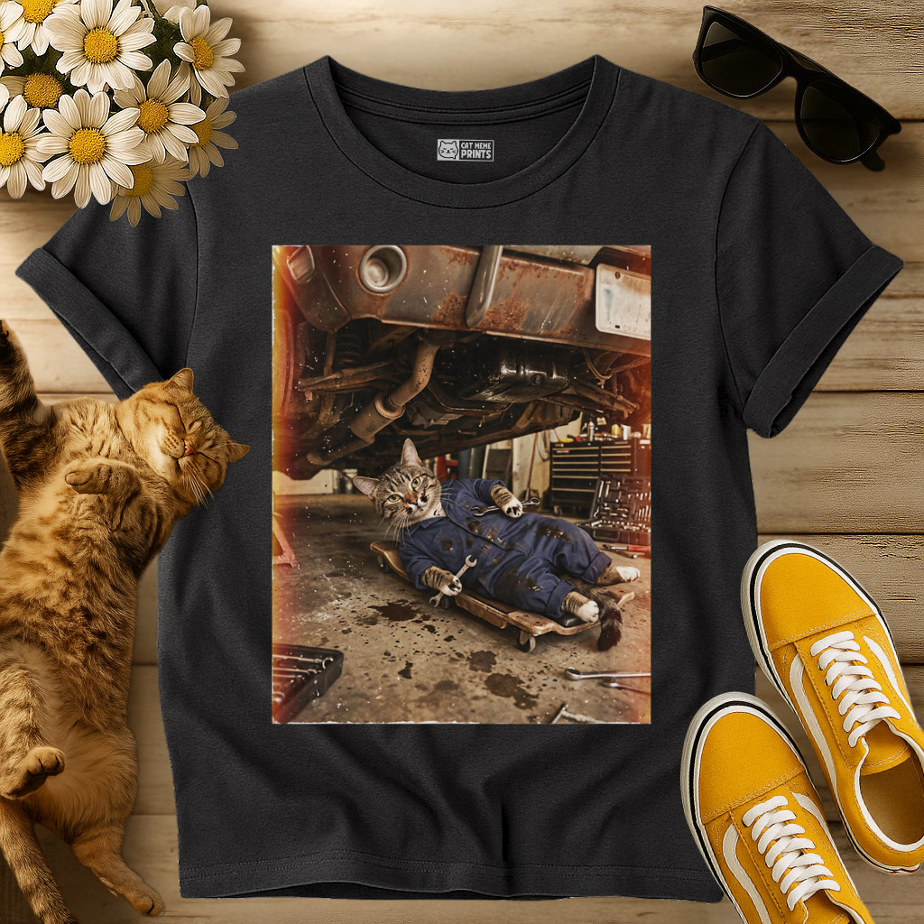 Cat Mechanic T-Shirt