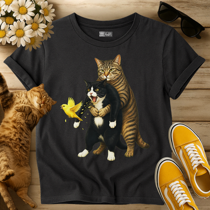 Cat Heimlich Maneuver T-Shirt