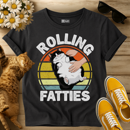 Cat Rolling Fatties T-Shirt