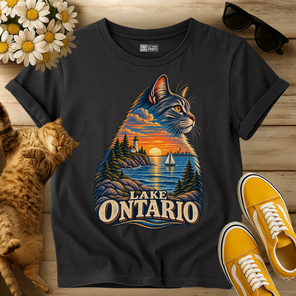 Lake Ontario Kitty T-Shirt