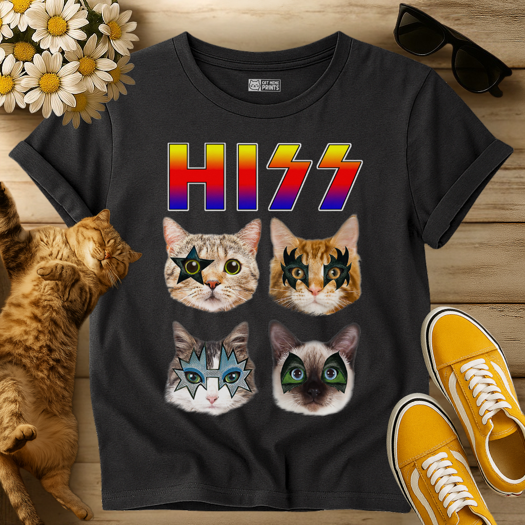 Hiss Cats Rock T-Shirt