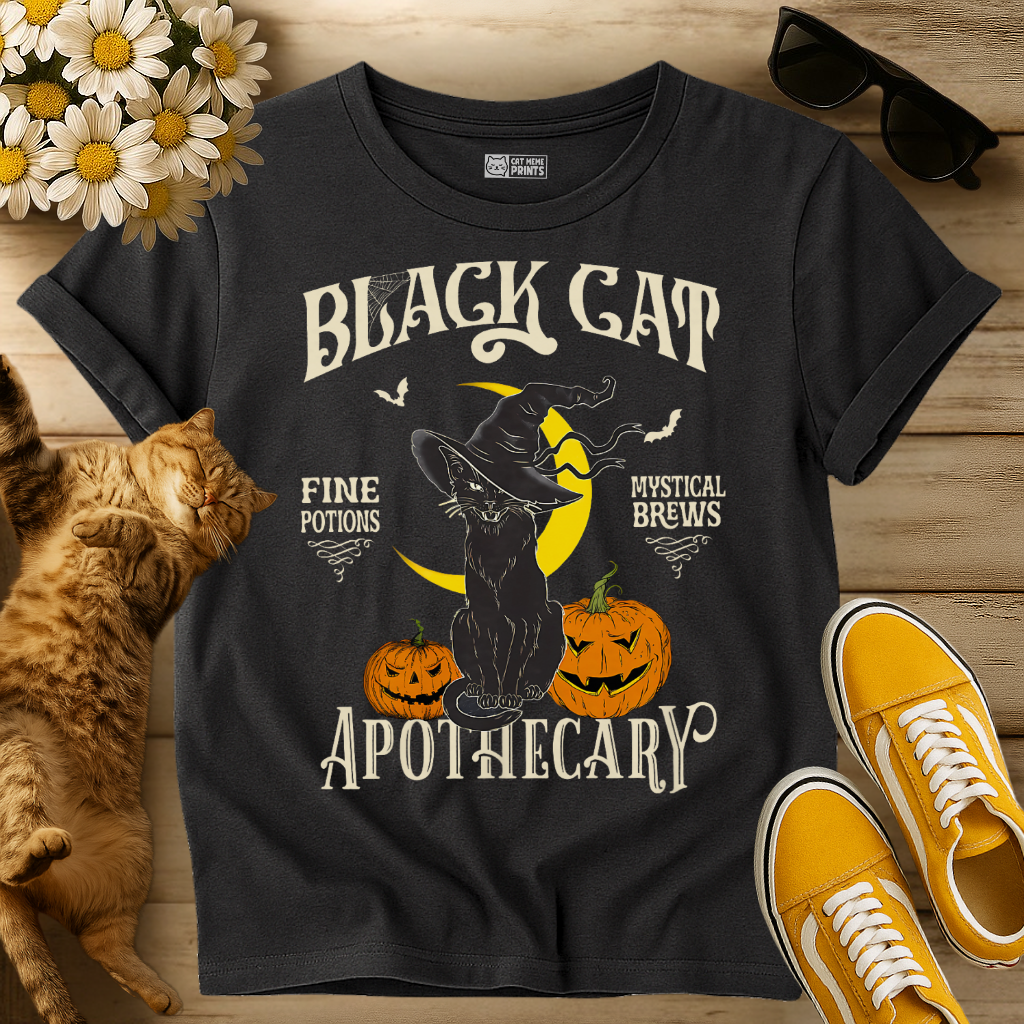 Black Cat Apothecary T-Shirt