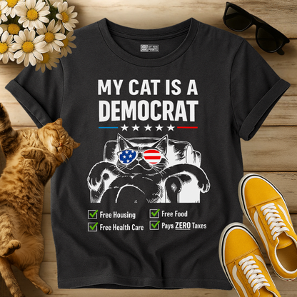 My Cat is A Democrat T-Shirt