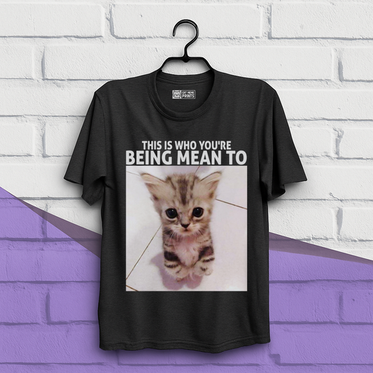 This Is Who You're Being Mean To T-Shirt