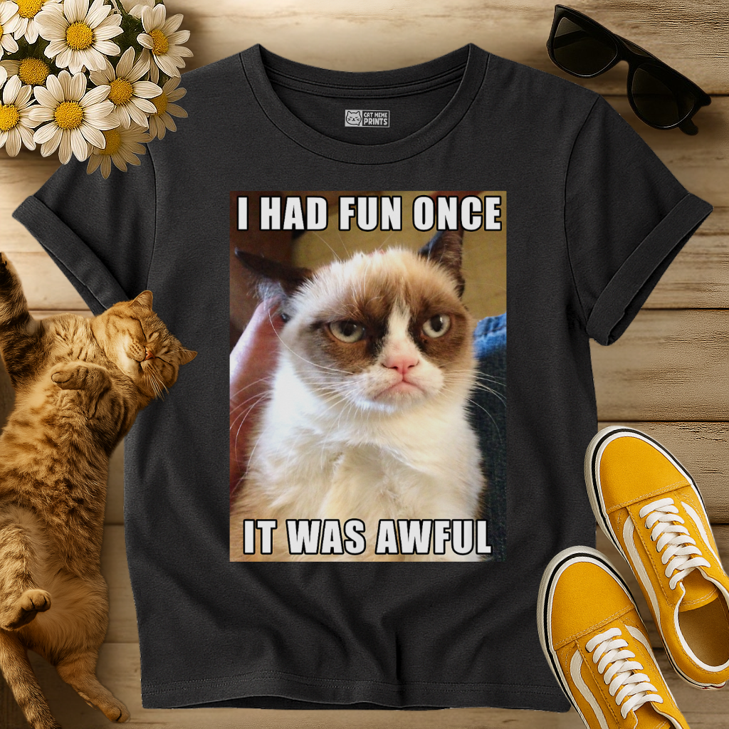 I Had Fun Once It Was Awful T-Shirt