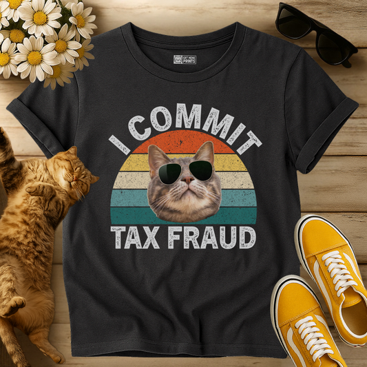 I Commit Tax Fraud T-Shirt