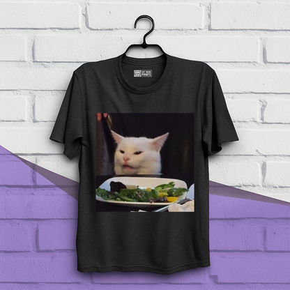 Cat at the Dinner Table T-Shirt