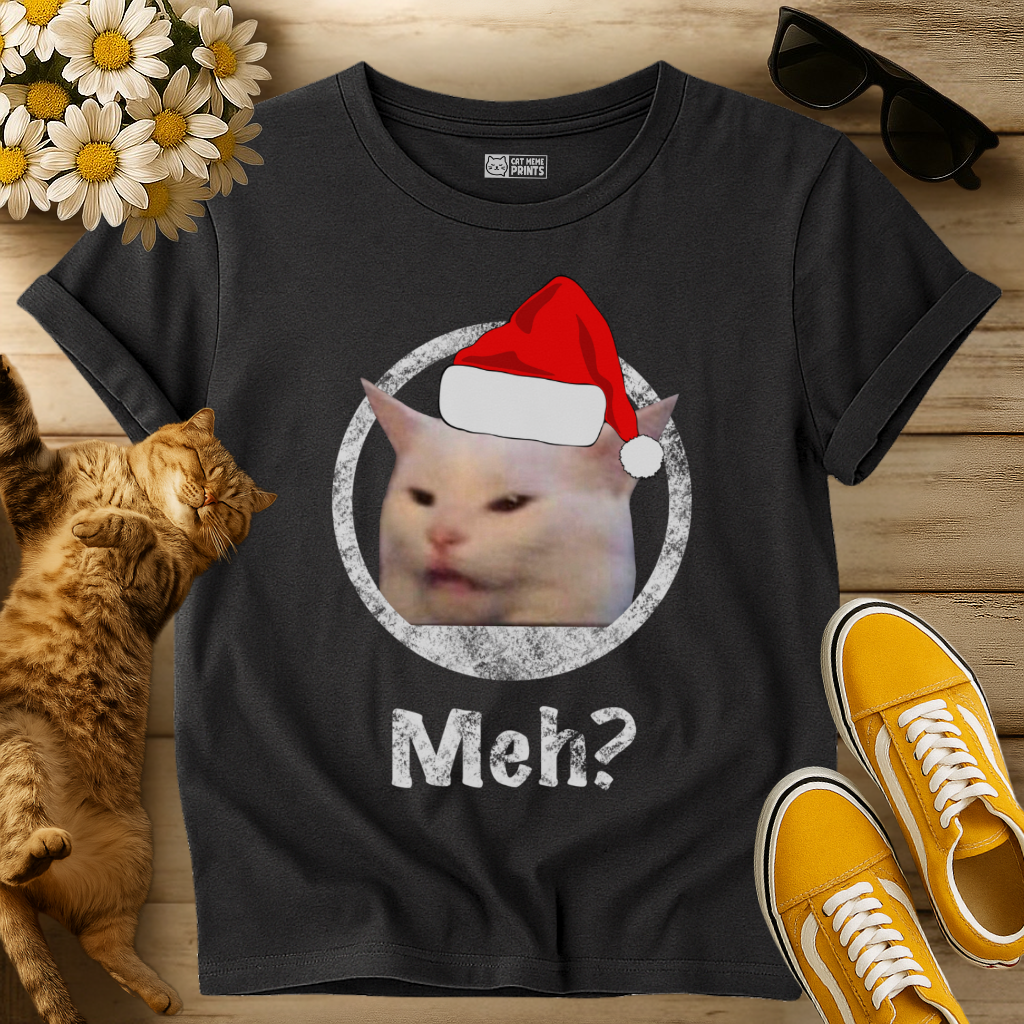 Cat Meh? Christmas T-Shirt