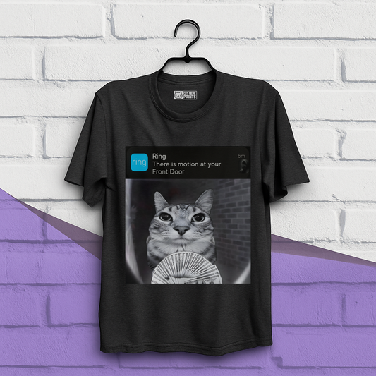 Ring Cat with Motion Meme T-Shirt