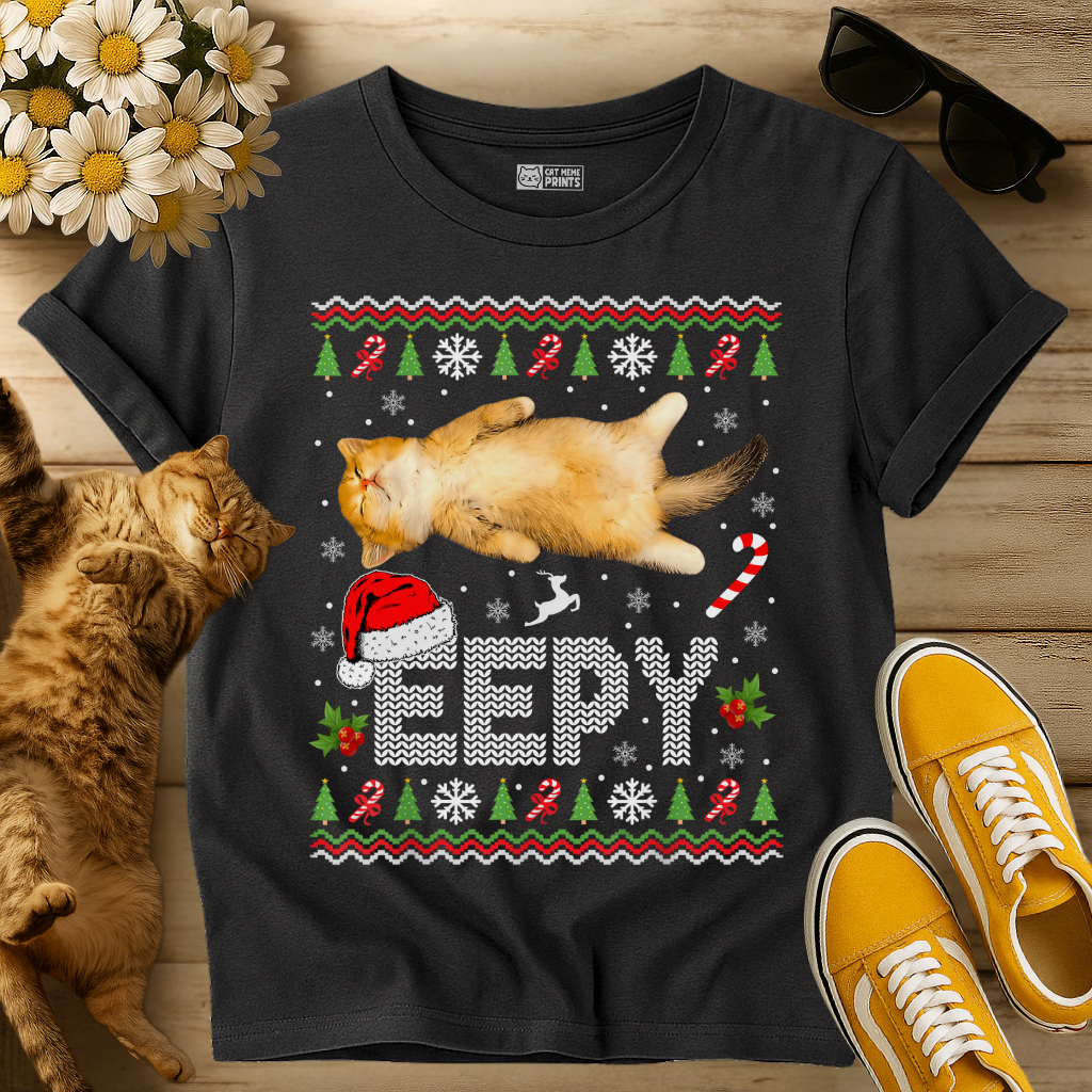 Eepy Cat Meme Ugly T-Shirt