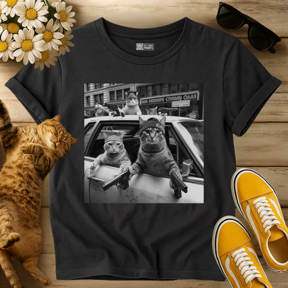 Gangster Cats Street T-Shirt