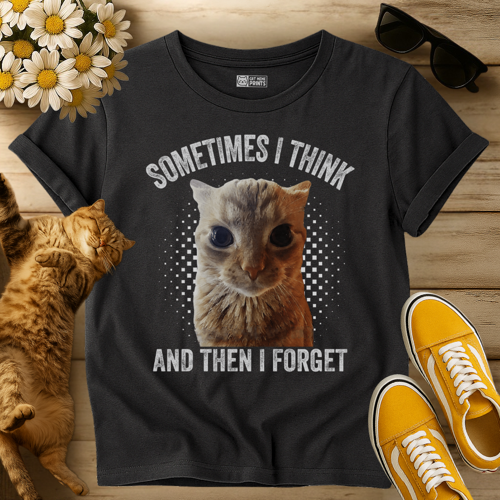 Sometimes I Think And Then I Forget T-Shirt