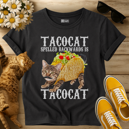 Taco Cat Spelled Backwards is Tacocat T-Shirt