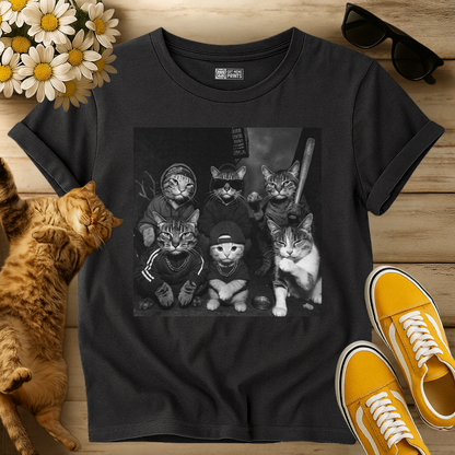 Gangster Cats Selfie T-Shirt