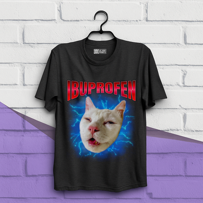 Ibuprofen Cat Meme T-Shirt