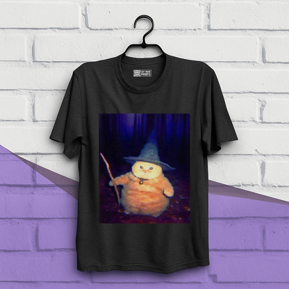 Wizard Cat Weird Halloween T-Shirt