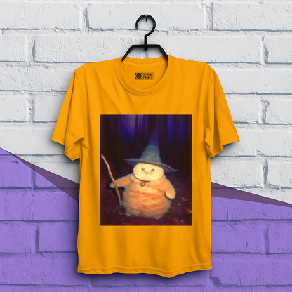 Wizard Cat Weird Halloween T-Shirt