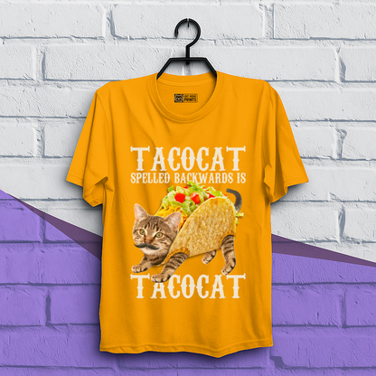 Taco Cat Spelled Backwards is Tacocat T-Shirt
